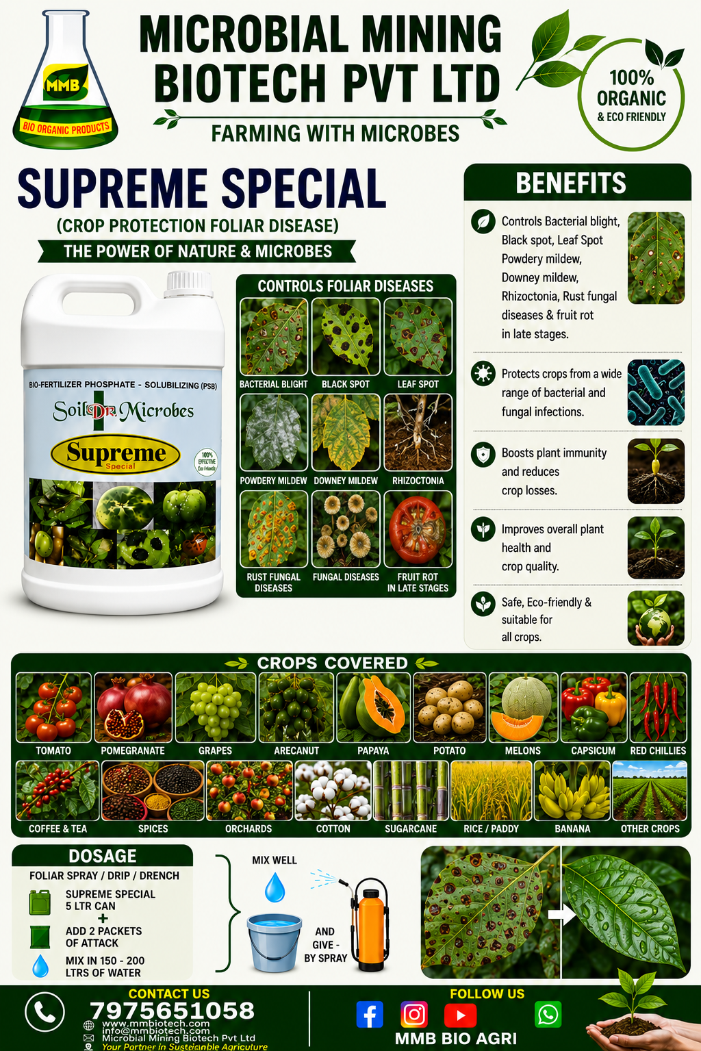 Supreme special - crop protection foliar diseses