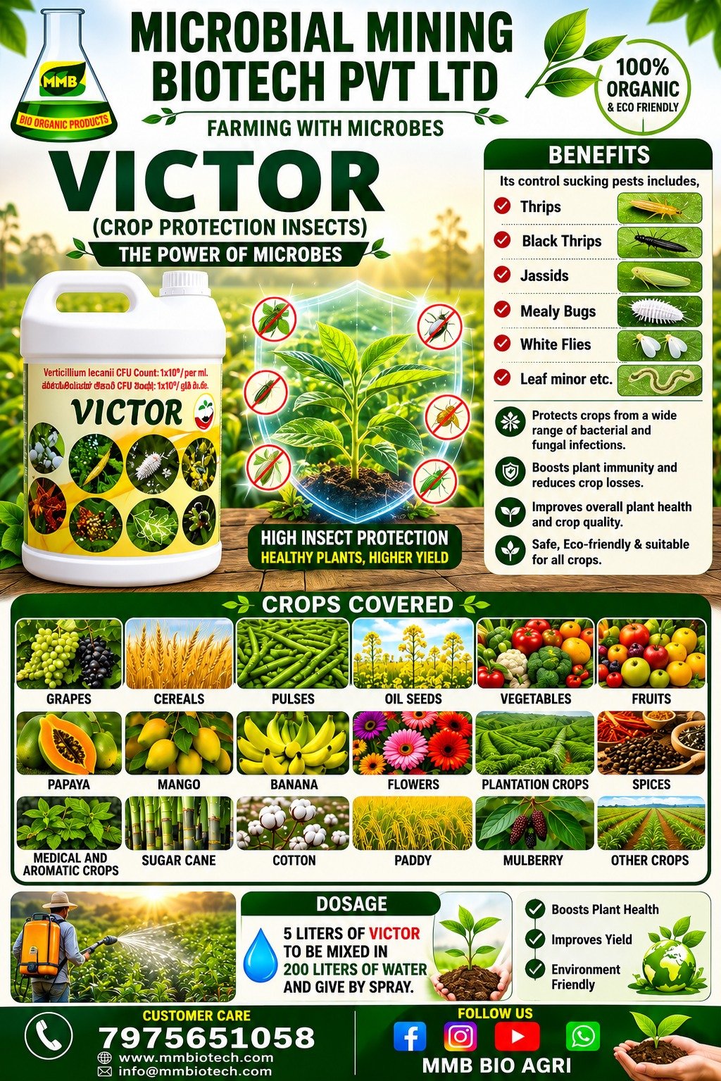 Victor — protecting crops from sucking pests